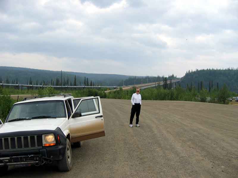 Bridge over the Yukon River