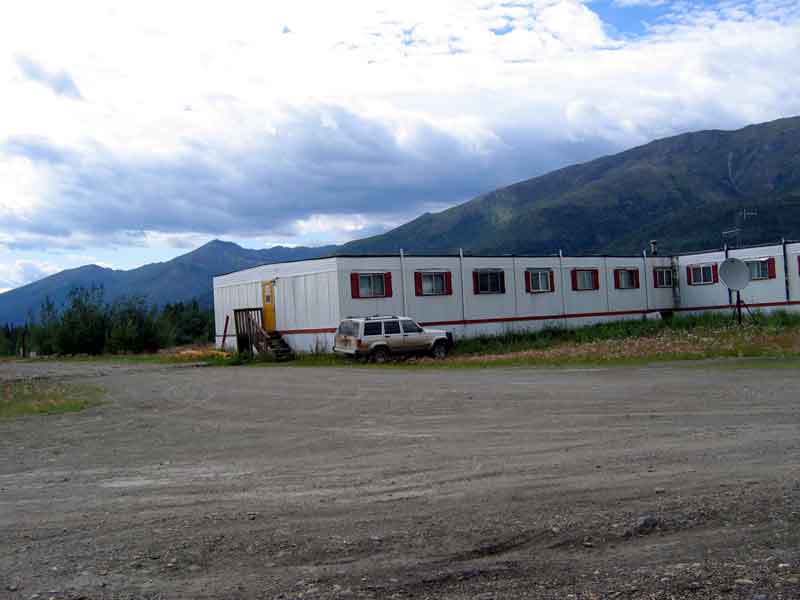 Rooms are typical prefab construction
