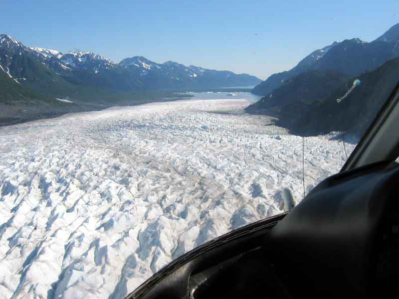 Approaching for a look at the surface