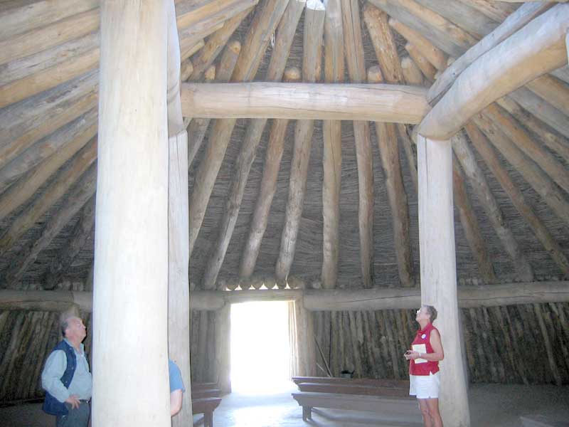 Structure of the earth lodges