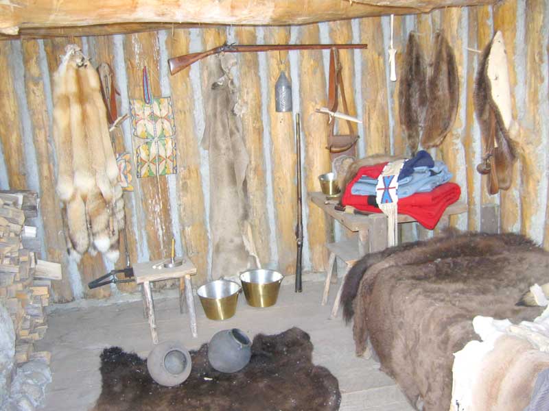 Sakakawea and Charbonneau's room