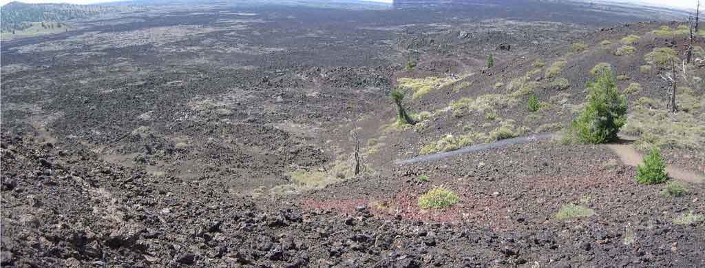 Lava flows