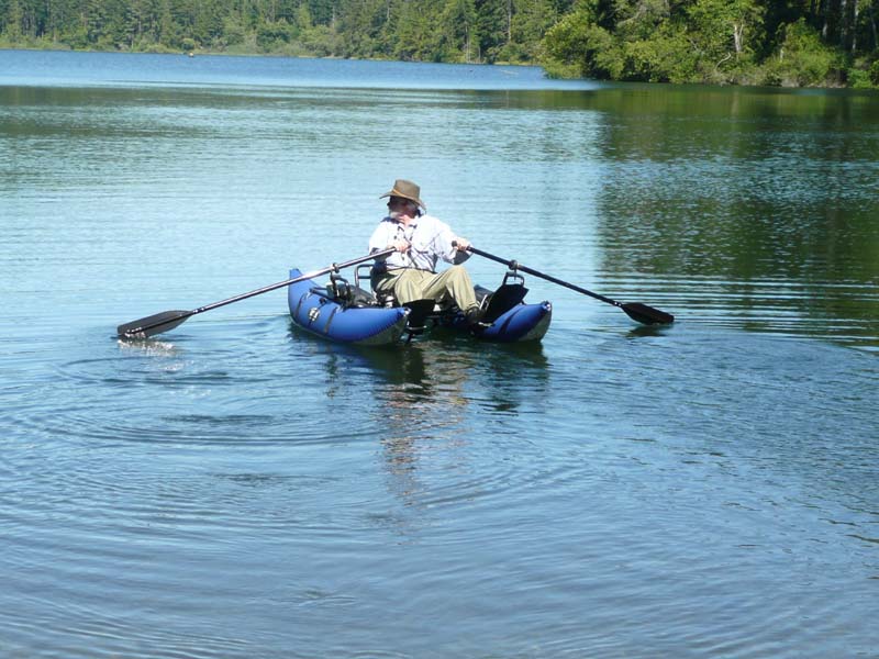 Ted on Pass Lake