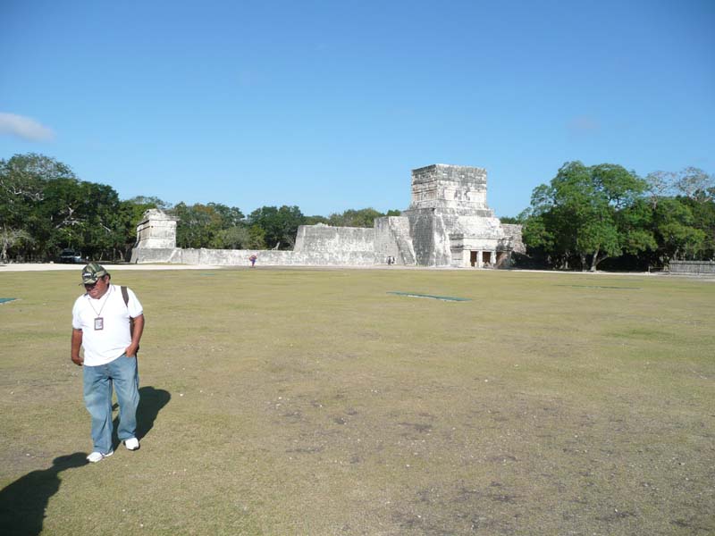 Looking at the Ball Court