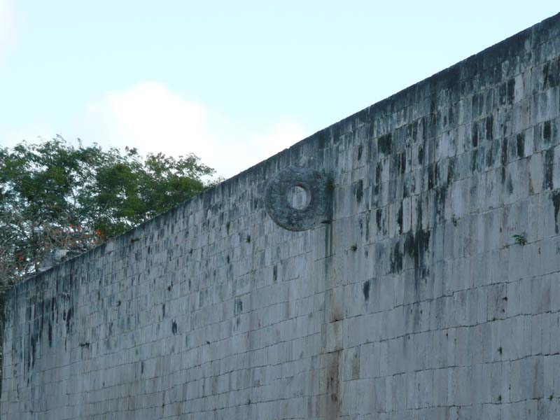 Ring on side of Ball Court