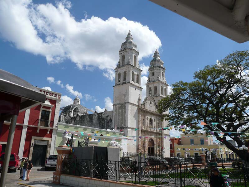 The dominant sight in the old city