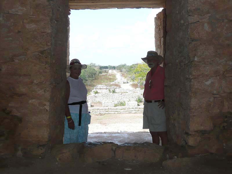 Windows for passage of the sun's light