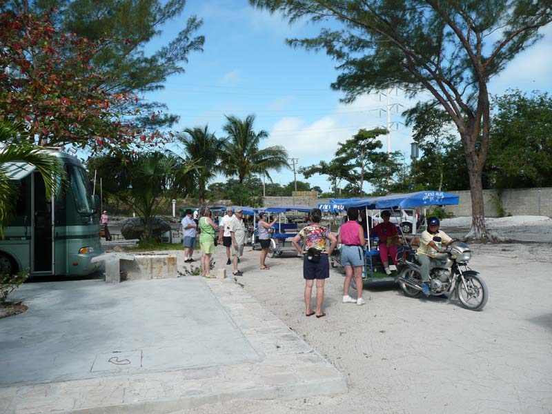 Motorcycle drawn rickshaws
