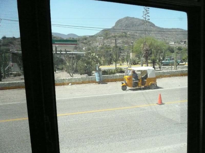 A local taxi
