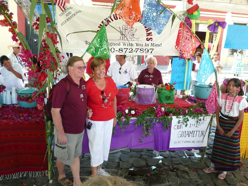 Adventure Caravan booth
