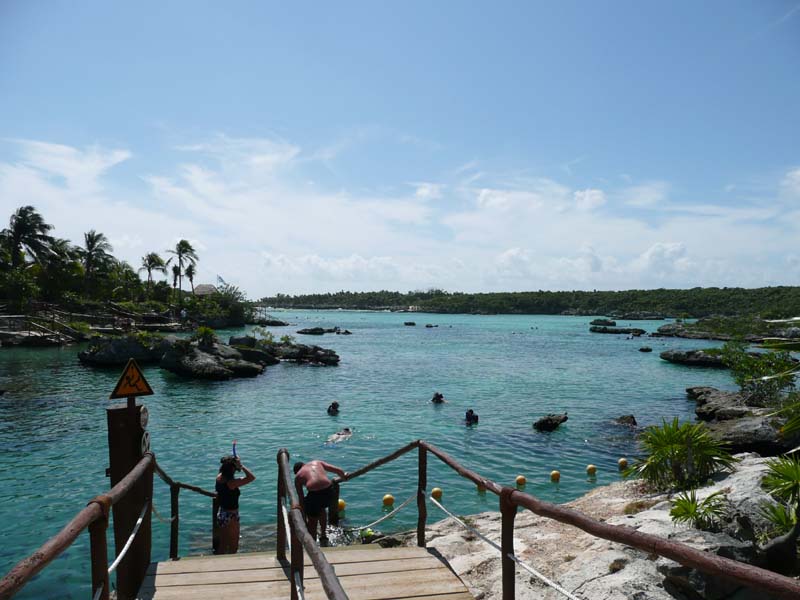 Xel-Ha lagoon