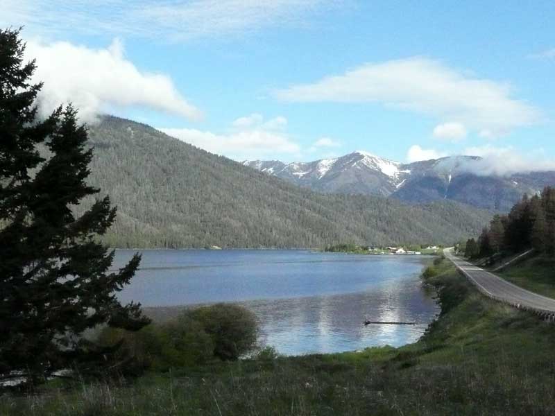 Hebgen Lake west end