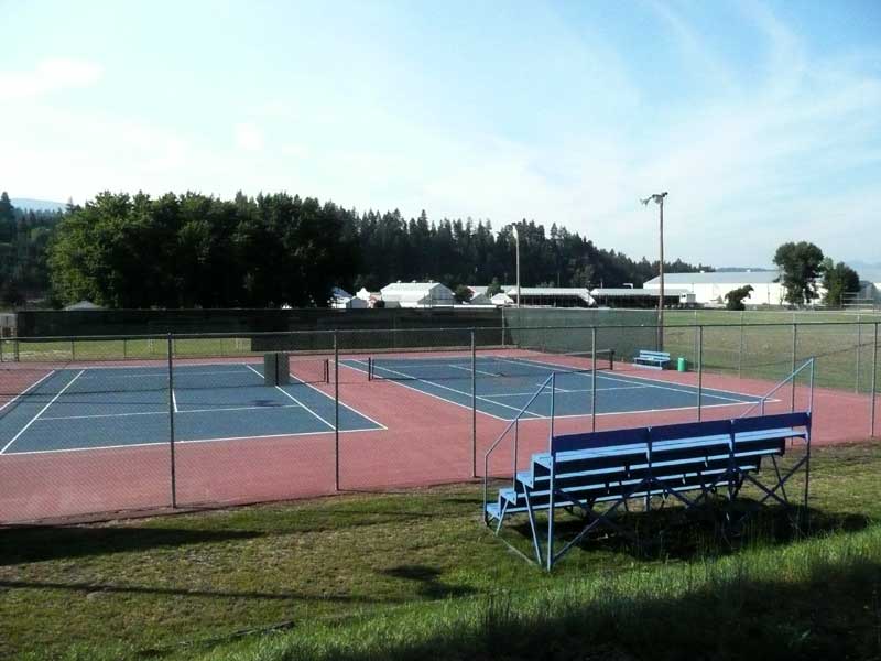 Tennis courts